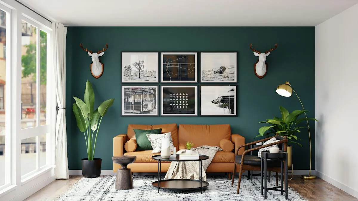 Tailored bedroom setting with contemporary Canadian styling